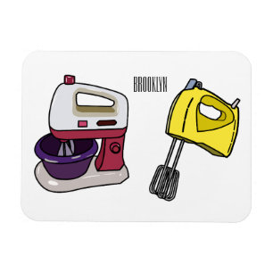 Afbeelding mixer cartoon magneet