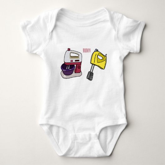 Afbeelding mixer cartoon romper (Voorkant)
