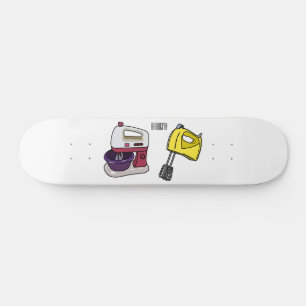 Afbeelding mixer cartoon skateboard