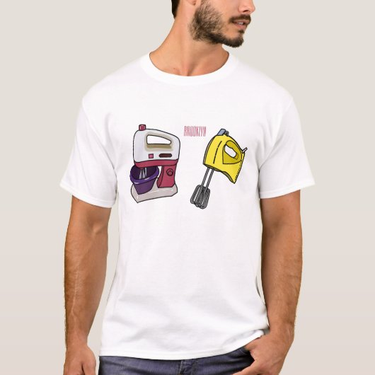 Afbeelding mixer cartoon t-shirt (Voorkant)