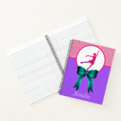 Afbeelding Notitieboek met glitter en boog (Binnen)