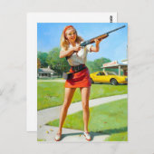 Afbeelding omhoog briefkaart (Voorkant / Achterkant)