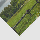 Afbeelding Perfect Barn Nestled in een zomerweide Tissuepapier (Detail)