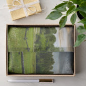 Afbeelding Perfect Barn Nestled in een zomerweide Tissuepapier (Geschenk)