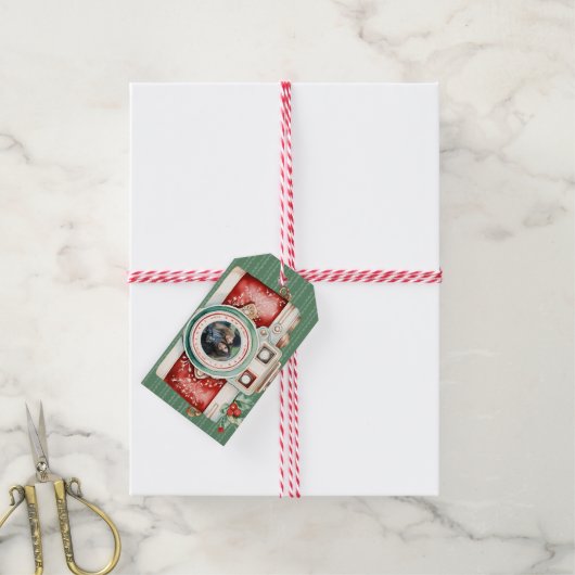Afbeelding Perfect |  fotocamera Cadeaulabel (Met Touw)