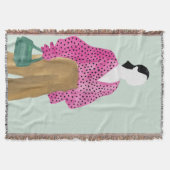 Afbeelding permanente Mode - Polka Dot Top Deken (Voorkant)