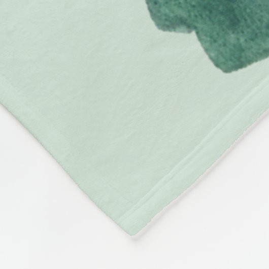 Afbeelding permanente Mode - Polka Dot Top Fleece Deken (Hoek)