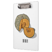 Afbeelding pompoencartoon klembord (Links)