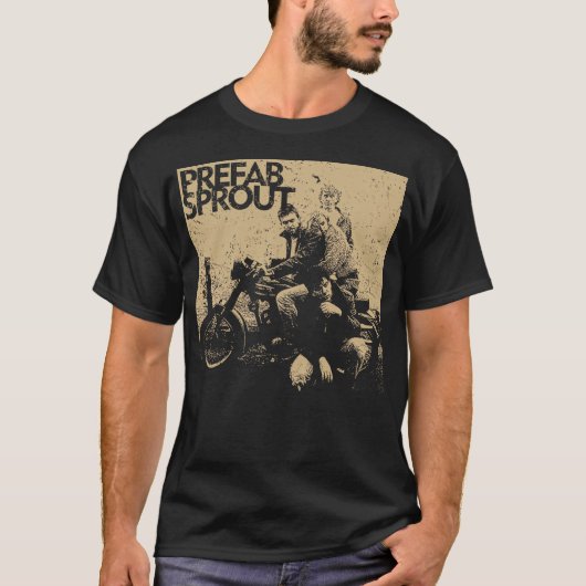 Afbeelding  Prefab Sprout Pop Muziek T-shirt (Voorkant)