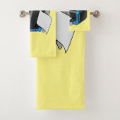 Afbeelding printercartoon bad handdoek (Insitu)