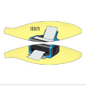 Afbeelding printercartoon basketbal (Panelen)