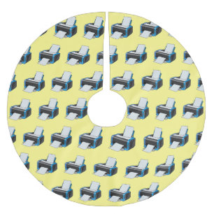 Afbeelding printercartoon kerstboom rok