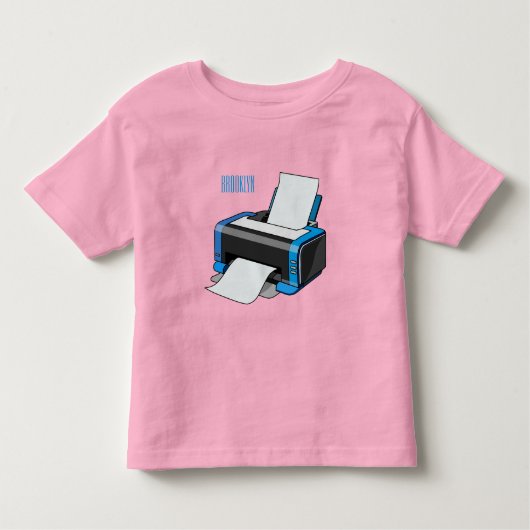Afbeelding printercartoon kinder shirts (Voorkant)