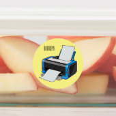 Afbeelding printercartoon labels (Aangebracht)