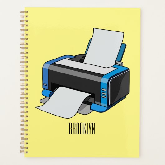 Afbeelding printercartoon planner (Voorkant)