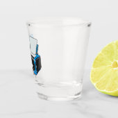 Afbeelding printercartoon shot glas (Rechts)