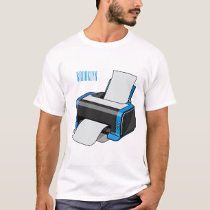 Afbeelding printercartoon t-shirt