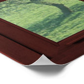 Afbeelding raam Landschap - Cherry Blossom Poster (Hoek)