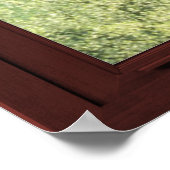 Afbeelding raam landschap - Cherry Blossom. Poster (Hoek)