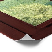 Afbeelding raam Landschap - Cherry Blossom Poster (Hoek)