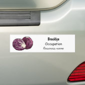 Afbeelding rode cartoon bumpersticker (Op auto)