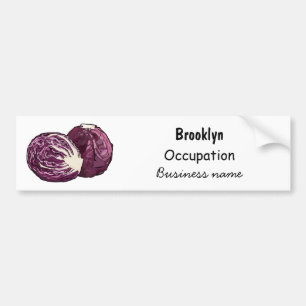 Afbeelding rode cartoon bumpersticker