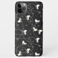 Afbeelding Schaatsen schaatsen op donkergrijs