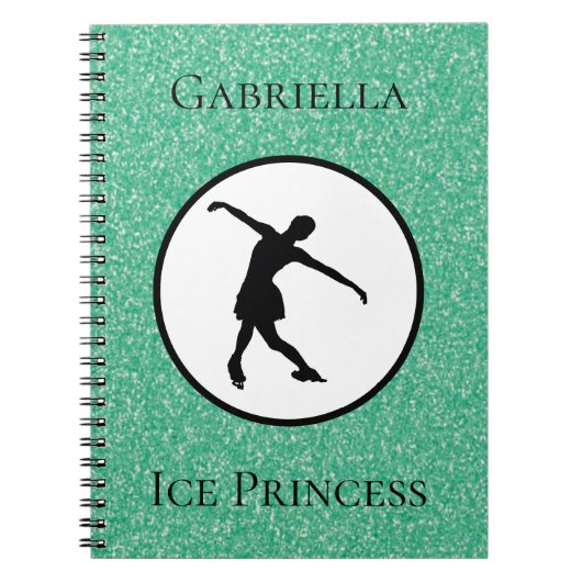 Afbeelding Schatting "Ice Princess" Aangepast Noti Notitieboek (Voorkant)