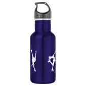 Afbeelding Schatwaterflesje (18 oz), DARK BLUE Waterfles (Achterkant)