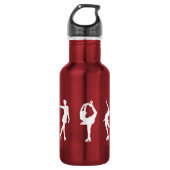 Afbeelding Schatwaterflesje (18 oz), rood Waterfles (Voorkant)