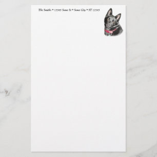 Afbeelding Schipperke Briefpapier