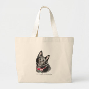 Afbeelding Schipperke Grote Tote Bag