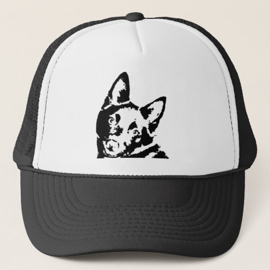 Afbeelding Schipperke Trucker Pet (Voorkant)