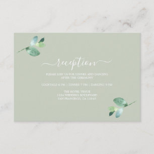 Afbeelding script Eucalyptus Foliage Weddenschappe Informatiekaartje