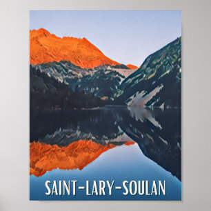 Afbeelding Sint-Lary-Soulan Poster