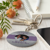 Afbeelding Sleutelhanger Wedding Favor (Zijkant)
