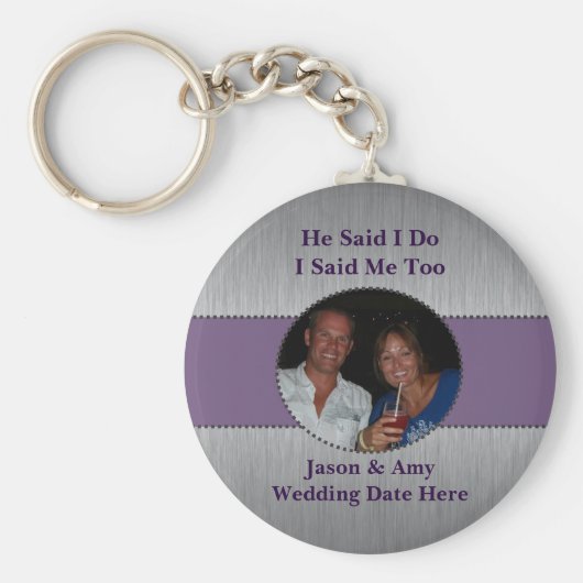 Afbeelding Sleutelhanger Wedding Favor (Voorkant)