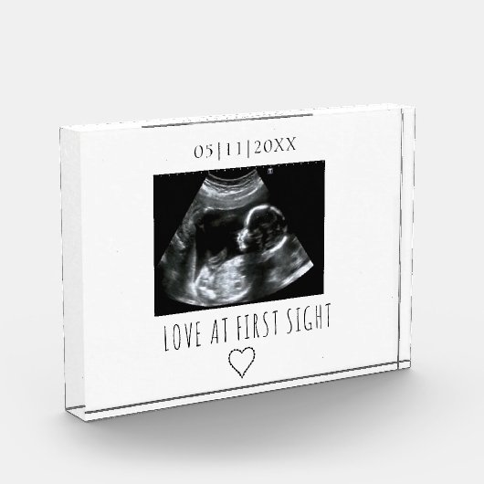  Afbeelding Sonogram Gift Baby Ultrasound fotoblok (Links)
