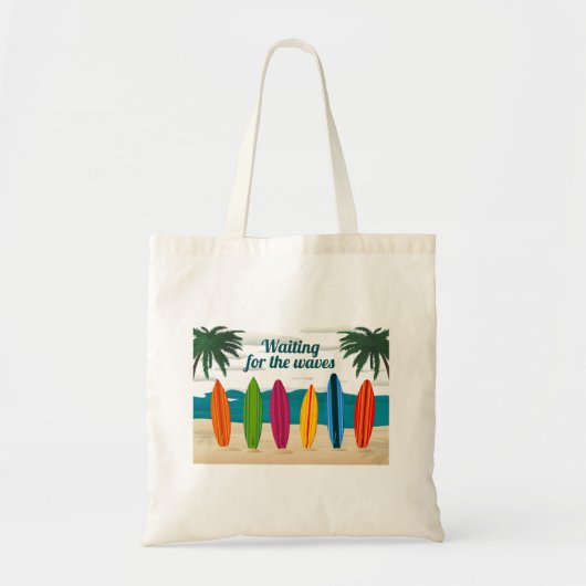 Afbeelding Surf borden Tote Bag (Voorkant)