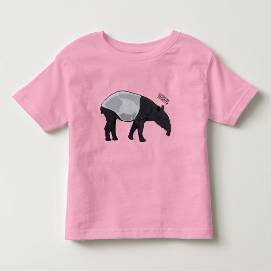 Afbeelding Tapir cartoon Kinder Shirts (Voorkant)