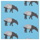 Afbeelding Tapir cartoon Stof (Close Up)