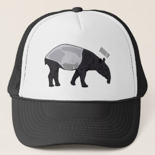 Afbeelding Tapir cartoon Trucker Pet