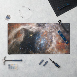 Afbeelding Tarantula Nebula van JWST Bureaumat