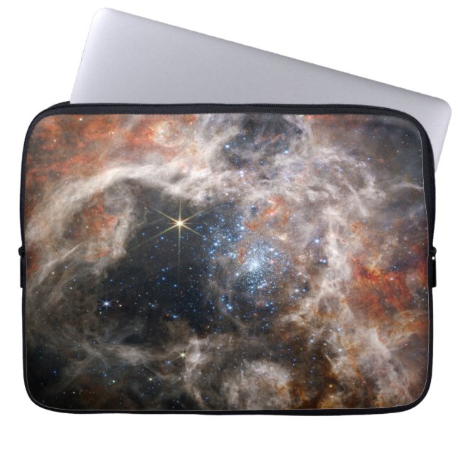 Afbeelding Tarantula Nebula van JWST Laptop Sleeve (Voorkant)