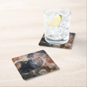 Afbeelding Tarantula Nebula van JWST Vierkante Kartonnen Onderzetter (Insitu)