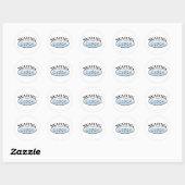 Afbeelding tekenstrook ronde sticker (Vel)