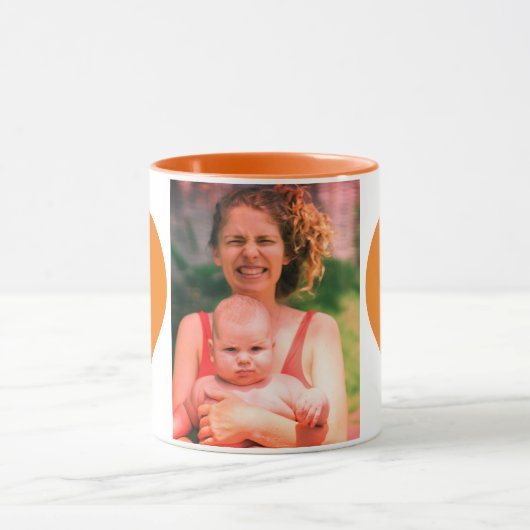 Afbeelding tekst en aangepaste harten mok (Midden)