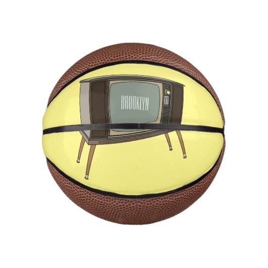 Afbeelding televisie-cartoon basketbal (Voorkant)