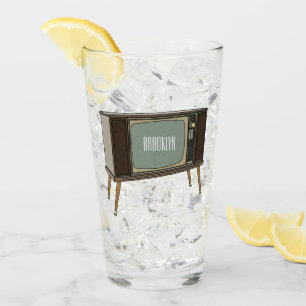 Afbeelding televisie-cartoon glas