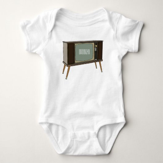 Afbeelding televisie-cartoon romper (Voorkant)